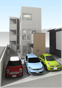 3階建 戸建賃貸