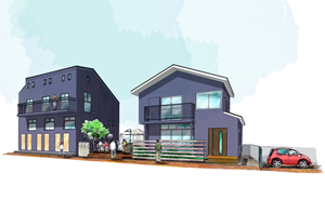 安堵家浜田山東アパート&戸建